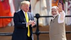 Donald Trump in India.