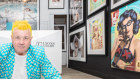 Former Geelong mayor Darryn Lyons at his new Port Douglas gallery. 