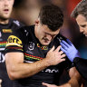 Cleary reaggravated the left shoulder injury he suffered six weeks against Melbourne.