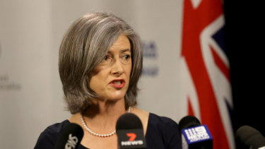 South Australia's Chief Public Health Officer Nicola Spurrier.