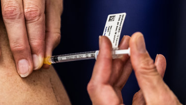 The government says there is no plan to move the target of having 6 million vaccinations delivered by mid-May.