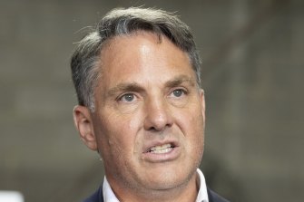 Acting Prime Minister Richard Marles (pictured) gave the direction with Treasurer Jim Chalmers to continue with the boat turnback.