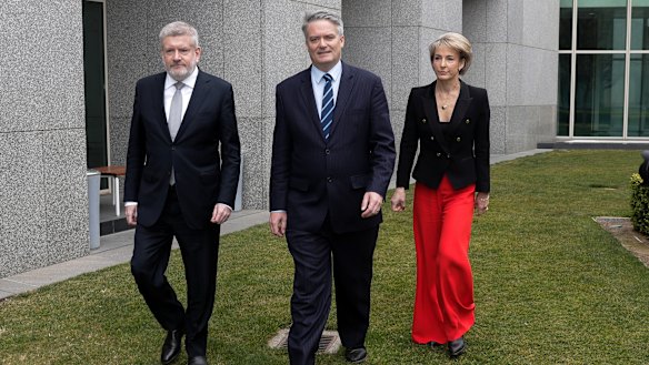 Michaelia Cash was one of three key ministers, alongside Mitch Fifield and Mathias Cormann, to withdraw their support for Malcolm Turnbull  on Thursday.