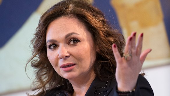 Russian lawyer Natalia Veselnitskaya.