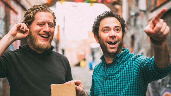 Ralph Krell, founder of Mana Cold Brew Coffee and his business partner Ibrahim Achkar-Kerbaji.