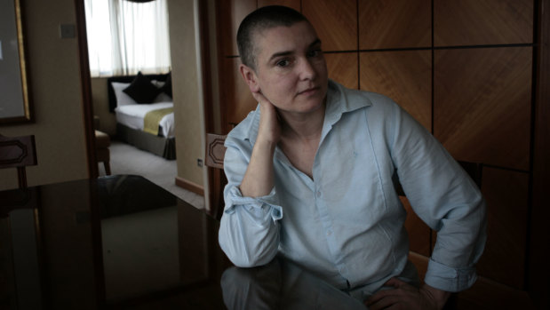 Sinead O Connor in Sydney’s Swiss Hotel in 2007.