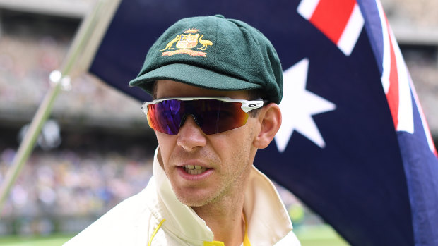 New breed: Tim Paine, while combative on the field, has shown Australian cricketers have changed.