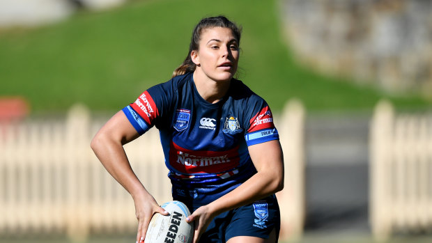 Gearing up for Friday's match at North Sydney Oval, Sergis says she it is simply "amazing" how far the game has come thanks to the label of Origin.