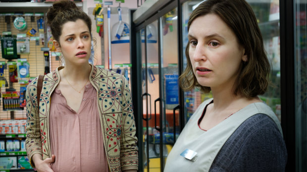 Jessica De Gouw and Laura Carmichael in the quota-satisfying Ten series The Secrets She Keeps. The new rules could mean more high-quality local drama. 