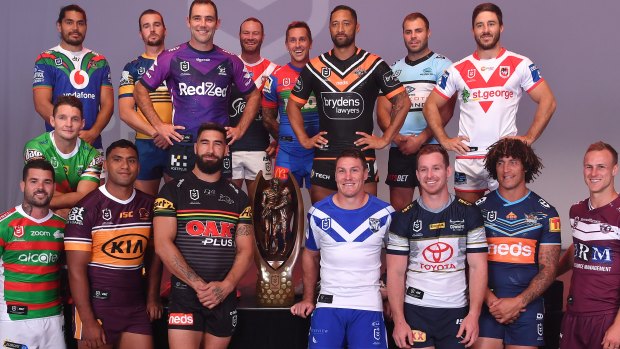 Canterbury captain Josh Jackson, who is not involved in the scandal, appears without a sponsor on his jersey at the NRL season launch. Two other players have been suspended by the club.