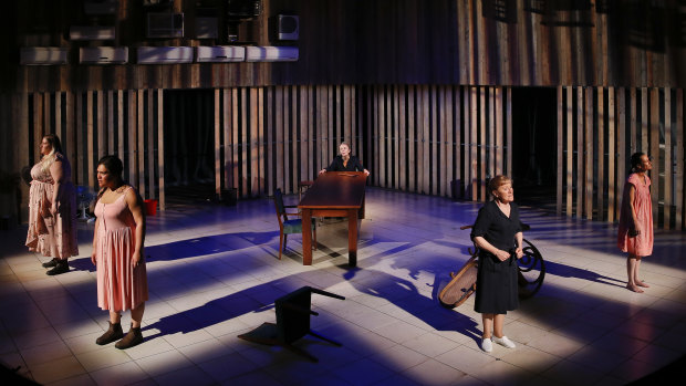 The Melbourne Theatre Company's 2018 production The House of Bernarda Alba.