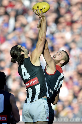 Brodie Grundy and Max Gawn are both in top form.