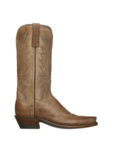 A pair of Lucchese cowboy boots are Gorrow’s top want.