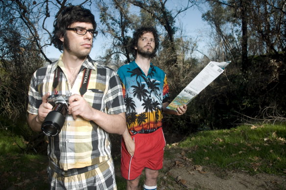 Jemaine Clement (left) and Bret McKenzie from Flight of the Conchords. We’ll take them and their self-deprecating sense of humour.