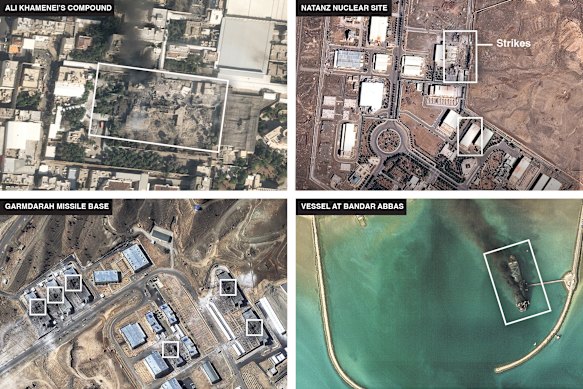 A una settimana dall’inizio della loro guerra contro l’Iran, gli Stati Uniti e Israele hanno attaccato una vasta gamma di obiettivi – circa 4000 in tutto – dalla terra, dall’aria e dal mare.