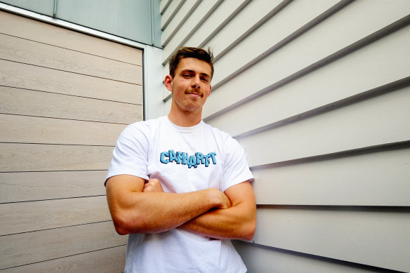 Former Wesley College school captain Charlie Dean.