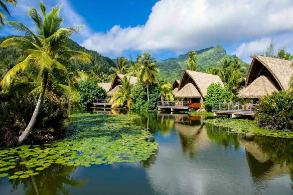 Huahine is an agricultural island, known for its watermelon fields.
