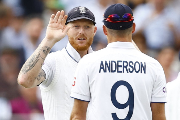 Ben Stokes dubbed James Anderson “the greatest fast bowler to play the game”.