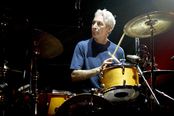 The late Rolling Stones drummer Charlie Watts was one of J Mascis’s heroes.