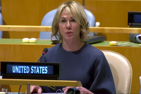 Kelly Craft, the US ambassador to the United Nations, said she was "astonished and disgusted" by the discussion.