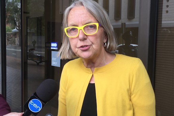 Former Greens leader Lee Rhiannon, who was toppled by Mehreen Faruqi.