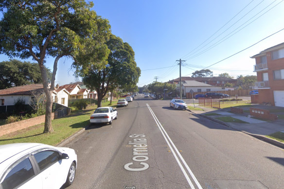 Cornelia Street, Wiley Park.