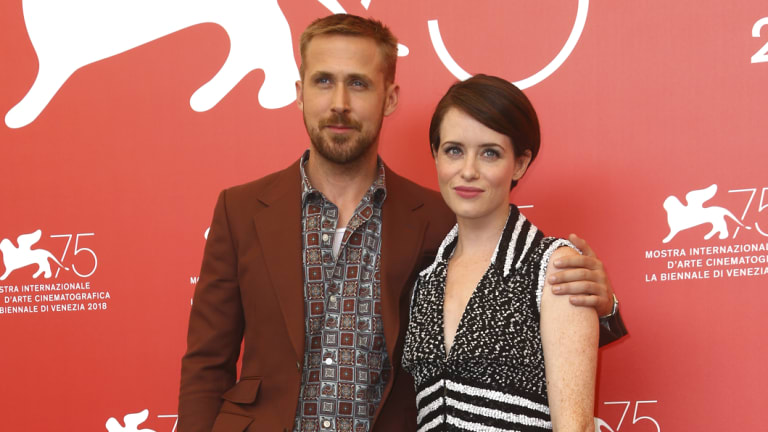 Ryan Gosling and Claire Foy in Venice.