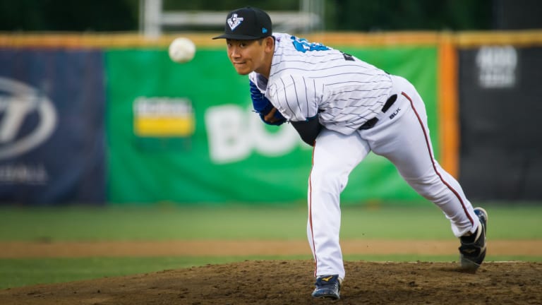 Cavalry pitcher Shota Imanaga was again brilliant in his final game in the ABL.