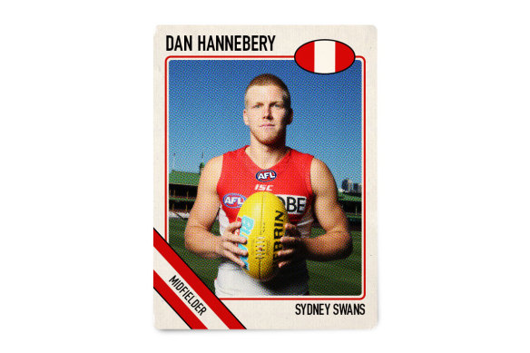 Swan Dan Hannebery will soon be sporting a Saints jumper. 