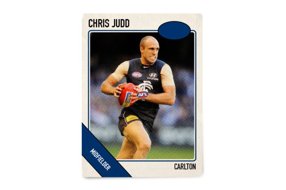 Chris Judd was highly sought-after when he opted to move from WA back to Victoria. 