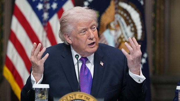 Trump trade wars, paid for by American companies and consumers, are hurting the US economy and adding to households’ affordability issues even as his war on Iran has sent oil prices – and US petrol prices – surging.