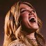 Delta Goodrem dazzles at Eurovision rehearsals this week.