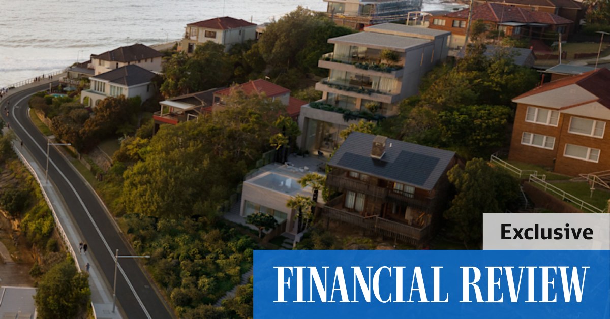 Luxury property: leather goods family's Justin Topper lists $30m beachside block in Tamarama - Vimarsana News