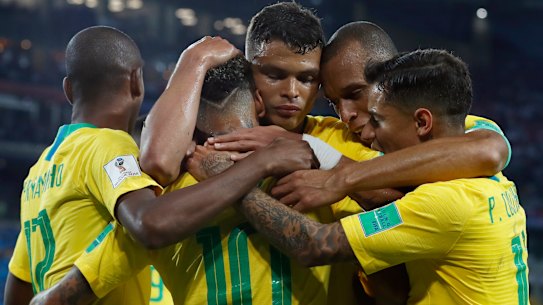 Brazil outclass Serbia to set up Mexico clash