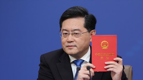 China’s foreign minister Qin Gang has warned of “confrontation” as US tensions rise.