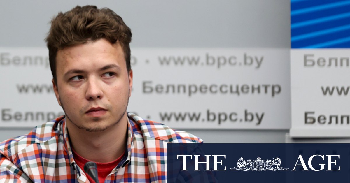 Jailed Belarus dissident displayed as 'hostage' at briefing - Vimarsana News