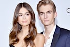 Kaia Gerber and Presley Gerber in 2018.