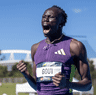 Gout Gout wins the men’s 200m final at the Australian Athletics Championship.
