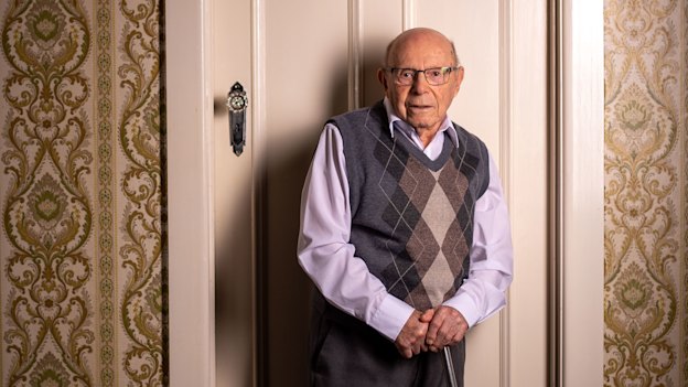 Despite his oppressive
wartime experiences, Phillip Maisel describes himself as a natural optimist. “Even now, if I don’t feel well, there’s this inner desire to believe it will be better tomorrow.” 