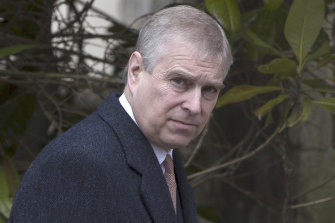 Prince Andrew in 2015.