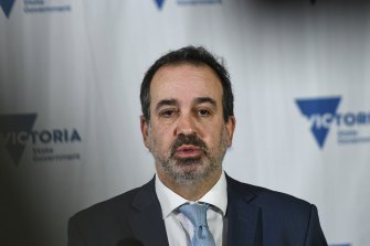Victoriaâs Industry Support and Recovery and Tourism Minister Martin Pakula. 