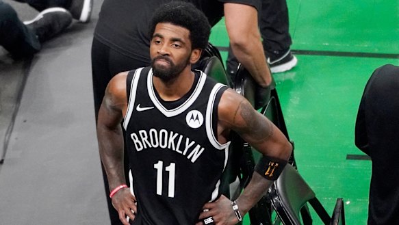 The Nets said Kyrie Irving (pictured) had “made a personal choice, and we respect his individual right to choose”.
