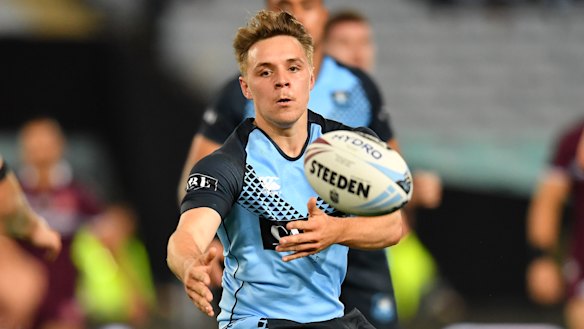 Pressure? What pressure? Blake Taaffe is used to thriving on the big stage after a late call-up.