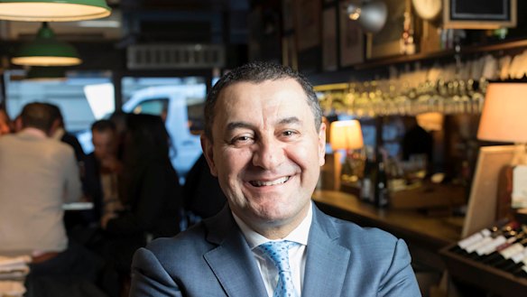 Hostplus chief executive David Elia's spending was the subject of an APRA investigation. 