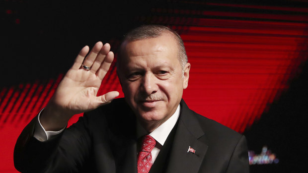 Turkey's President Recep Tayyip Erdogan has sunk to a new low.