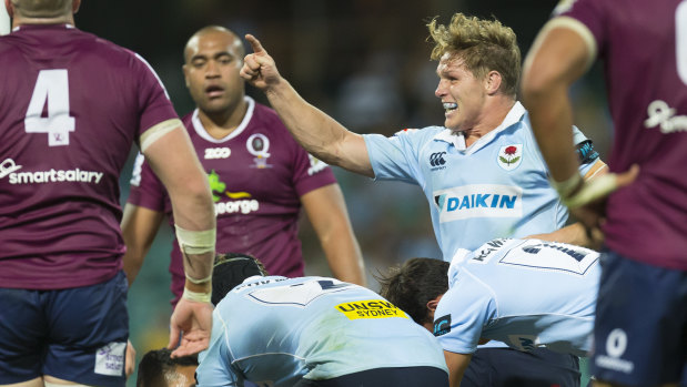 That'll rate: The strength of local derbies like Reds vs Waratahs has helped reverse the Super Rugby ratings slide. 
