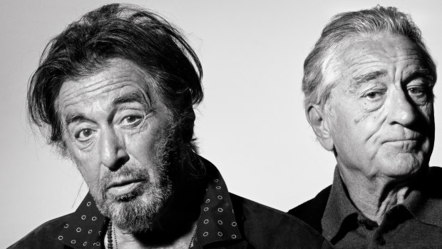 Al Pacino and Robert De Niro team up for only the third time on screen in Martin Scorsese's The Irishman. 