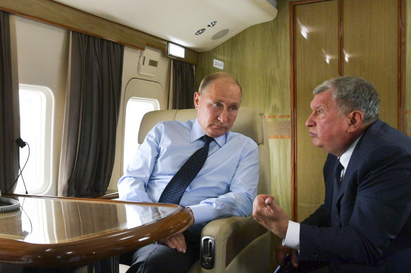 Igor Sechin, chief executive officer of Rosneft PJSC, is a close ally of Vladimir Putin.