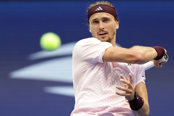Zverev was mostly outstanding, except for a dip late in the third set. 