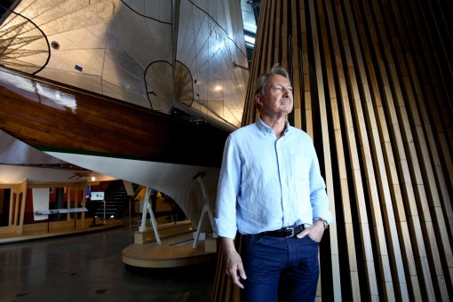 Skipper of America’s Cup winner Australia II, John Bertrand.